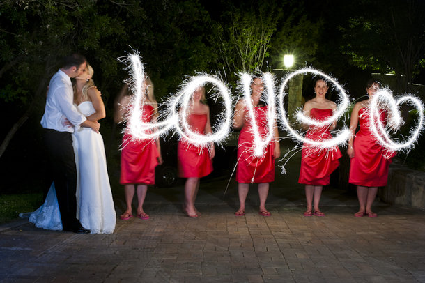 sparklers for weddings