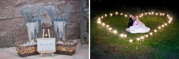 long wedding sparklers