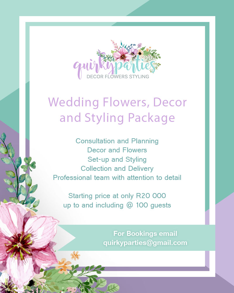 Wedding Flowers, Decor, Styling Package