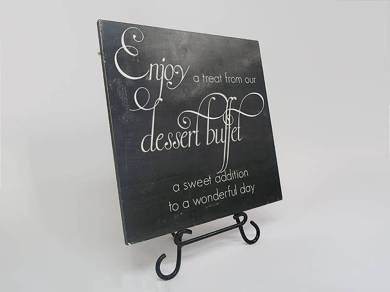 Candy buffet sign board - Quirky Parties