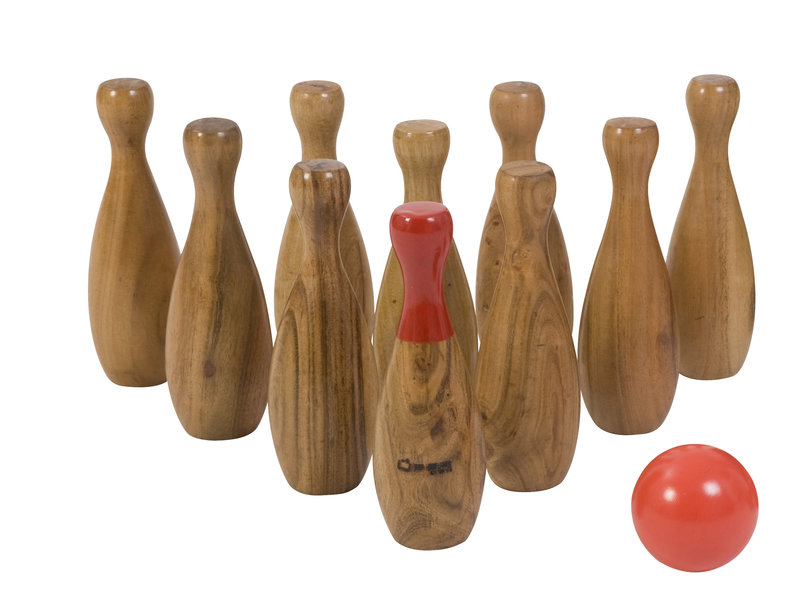 Wooden skittles cheap