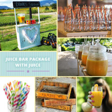 Juice bar package - Quirky Parties